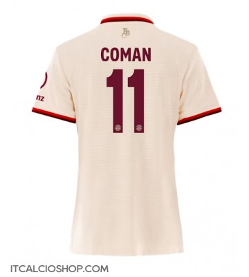 Bayern Munich Kingsley Coman #11 Terza Maglia Femmina 2024-25 Manica Corta